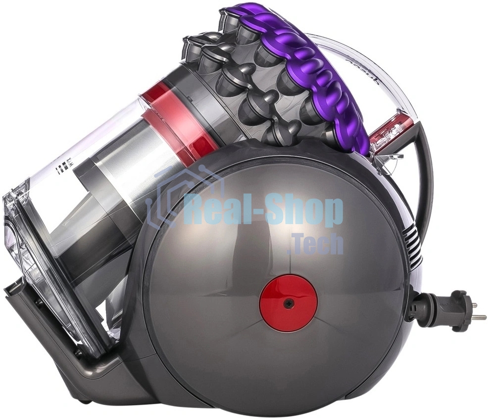 Пылесос Dyson CY28 Parquet 2 серый/фиолетовый, 170/600 Вт, уборка сухая, пылесборник контейнер 1.5 л