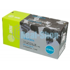Картридж лазерный Cactus CS-CF361X голубой (9500 стр.) для HP CLJ M552dn/M553dn