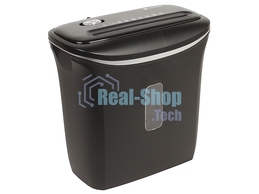 Шредер ГЕЛЕОС УД14-4, (DIN P-4), фрагмент 3,9х30мм, 6-8 лист (70г/м2), скобы, 14 литров 