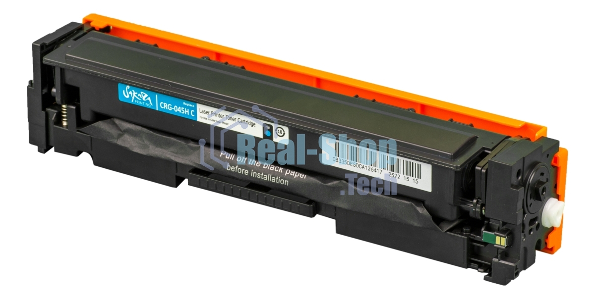 Картридж лазерный Sakura CRG045HC для Canon i-SENSYS LBP-610C, MF-630C, синий, 2 200к.
