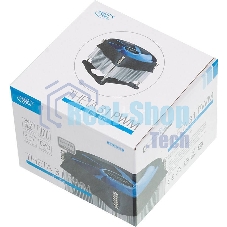 Кулер для процессора DEEPCOOL THETA 31 PWM черный/синий, 92 мм, алюминий/медь, 2400 об/мин, 32.5 дБ, 4 pin, 95 Вт, 60 мм