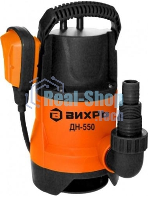 Насос дренажный Вихрь ДН-550 68/2/9