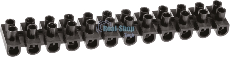 Колодка клеммная Navigator 6х16кв.мм 12пар NTB-UPP-S12-30/BL полипропилен черный