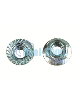 Гайка М5 с насечкой (уп. 200 шт) ДКС CM100500