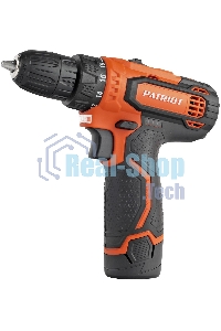 Дрель-шуруповерт аккумуляторная Patriot BR 119Li, Аккумуляторная, 12В, 2 АКБ