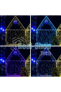 Контроллер с радиопультом Neon-night для RGb-гирлянд