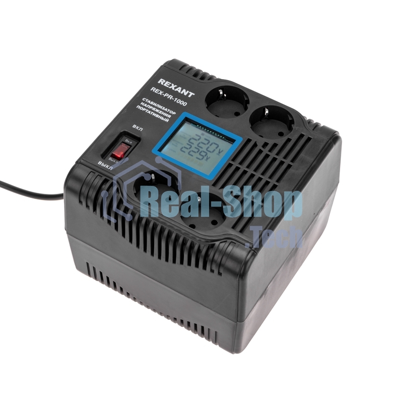 Стабилизатор напряжения портативный Rexant REX-PR-1000