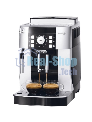 Кофемашина автоматическая DeLonghi ECAM 21.117.SB серебристый/черный, исп. кофе - зерновой/молотый, 1.8 л, 1450 Вт, 15 бар
