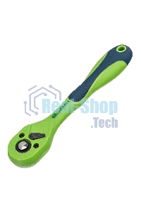 Ключ трещотка Сибртех двухкомпонентная рукоятка 1/4