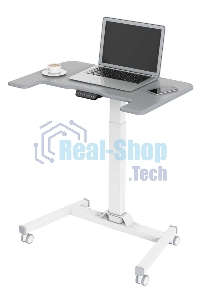 Стол для ноутбука Cactus VM-FDE101 столешница МДФ серый 80x60x123см (CS-FDE101WGY)