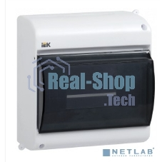 Бокс ОП КМПн 2/4 для 4 авт. выкл. прозр. крышка IP30 ИЭК MKP42-N-04-30-12