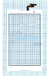 Стекло для Lenovo Tab 3 Tb3-850M/Tb3-850F белое
