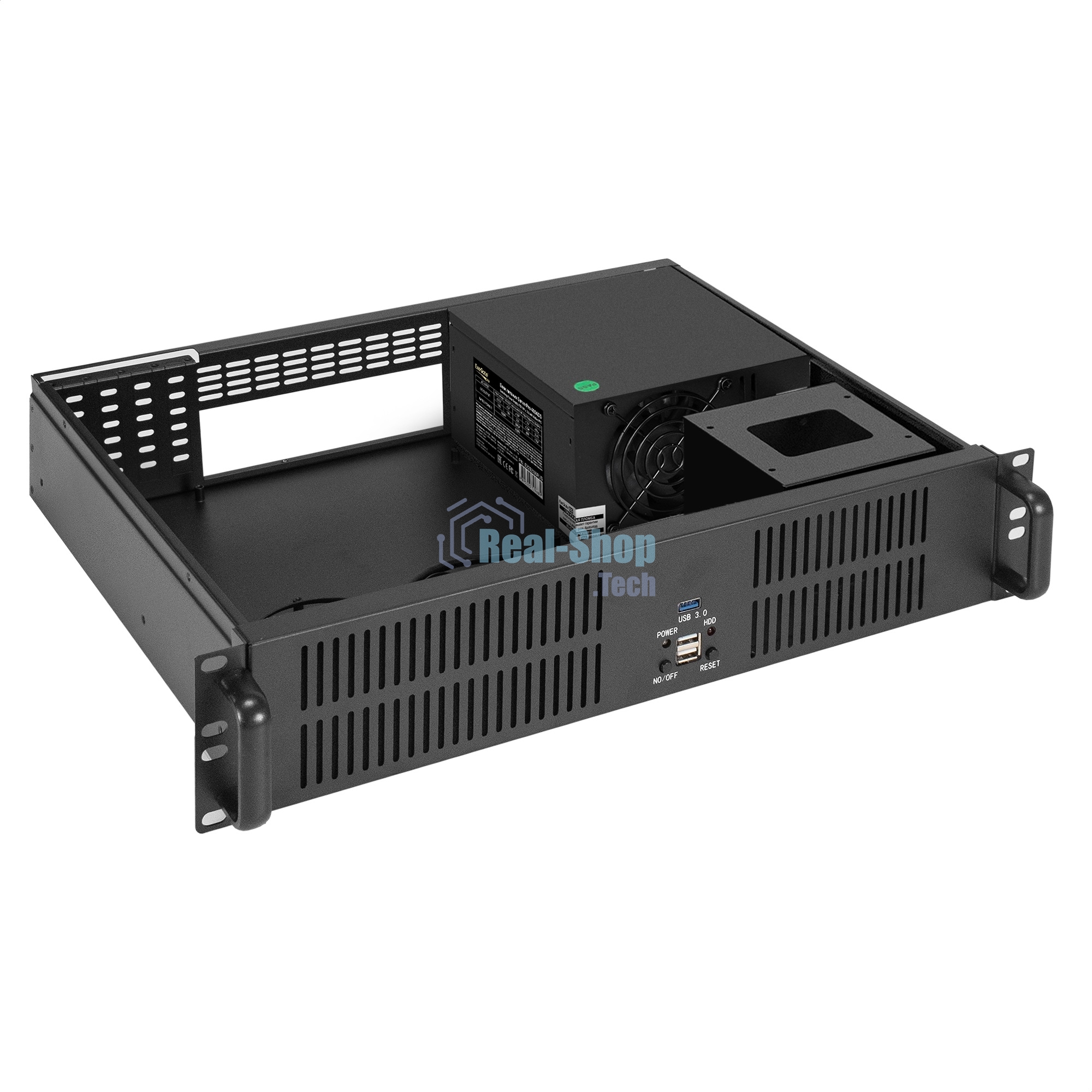 Серверный корпус ExeGate Pro 2U350-33, RM 19