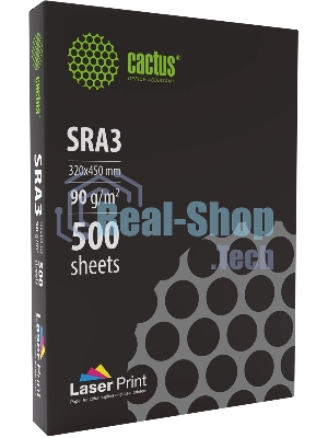 Бумага Cactus CS-LPSRA390500 SRA3/90г/м2/500л./белый для лазерной печати
