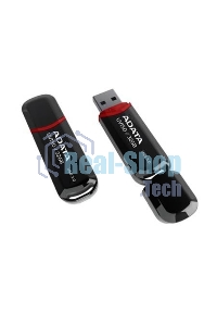 Флешка USB ADATA UV150 (AUV150-128G-RBK), 128Gb, USB 3.0, R/W 100/30, черный