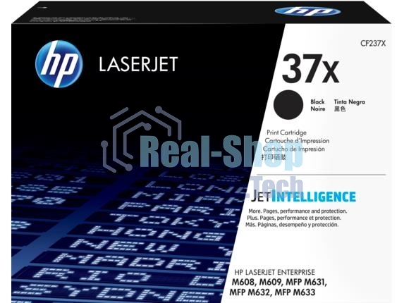 Картридж лазерный HP 37X High Yield черный для HP LaserJet (CF237X) 25000 стр