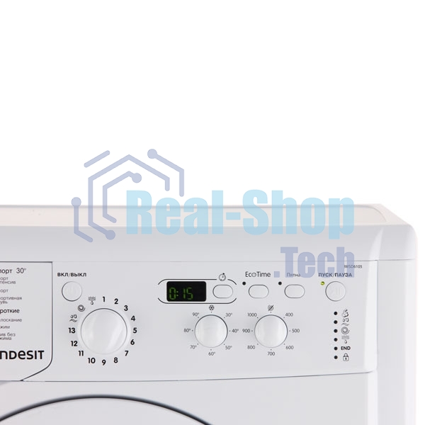 Стиральная машина Indesit IWSD 6105 B (CIS).L белая, загрузка фронтальная 6кг, 1000 об/мин., класс: A
