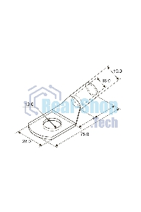 Наконечник ТМЛ 95–12–15 (95 мм² - Ø 12 мм) ГОСТ 7386-80 (в упак. 2 шт.) Rexant