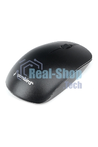 Мышь беспроводная Gembird MUSW-435 черный, 1600 dpi, радиоканал, USB, кнопки - 3