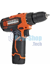 Дрель-шуруповерт аккумуляторная Patriot BR 119Li, Аккумуляторная, 12В, 2 АКБ