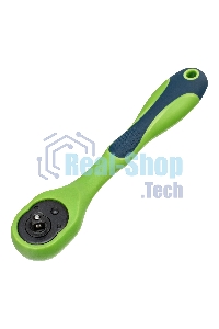 Ключ трещотка Сибртех двухкомпонентная рукоятка 1/4