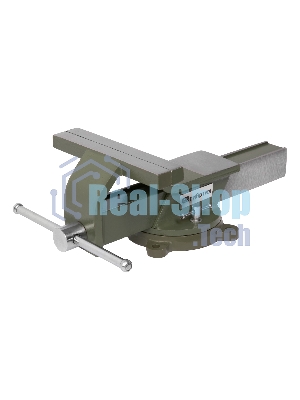 Тиски слесарные Сибртех 200 мм, стальные, поворотные