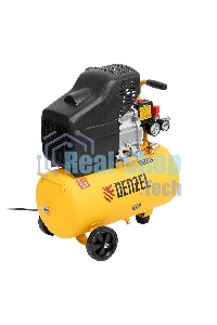 Компрессор воздушный Denzel DC1500/24 прям. привод, 1,5 кВт, 24 литра, 220 л/мин