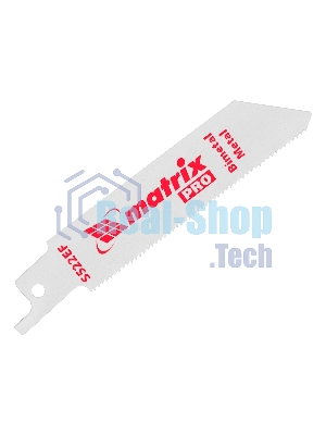 Полотна по металлу Matrix для сабельной пилы S522EF 75/1,4 мм, Bimetal, 2 шт., PRO
