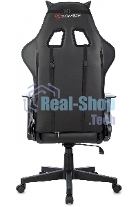 Кресло игровое Zombie Game Penta черный/красный эко.кожа с подголов. крестов. пластик