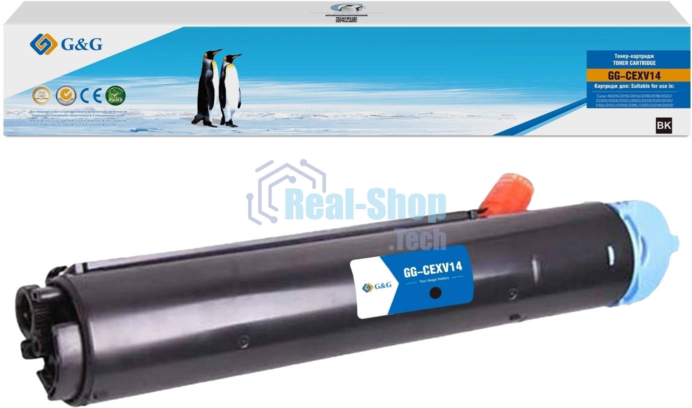 Картридж лазерный G&G GG-CEXV14 GPR-18/C-EXV14/NPG-28 черный (8300 стр.) для Canon IR 2016/2016I/2016J/2018/2018I/2020/2020S/2020I/2020J/2022/2022I/2025/2030/2166J/2120J/2120S/2318L/2320/2320N/2420D