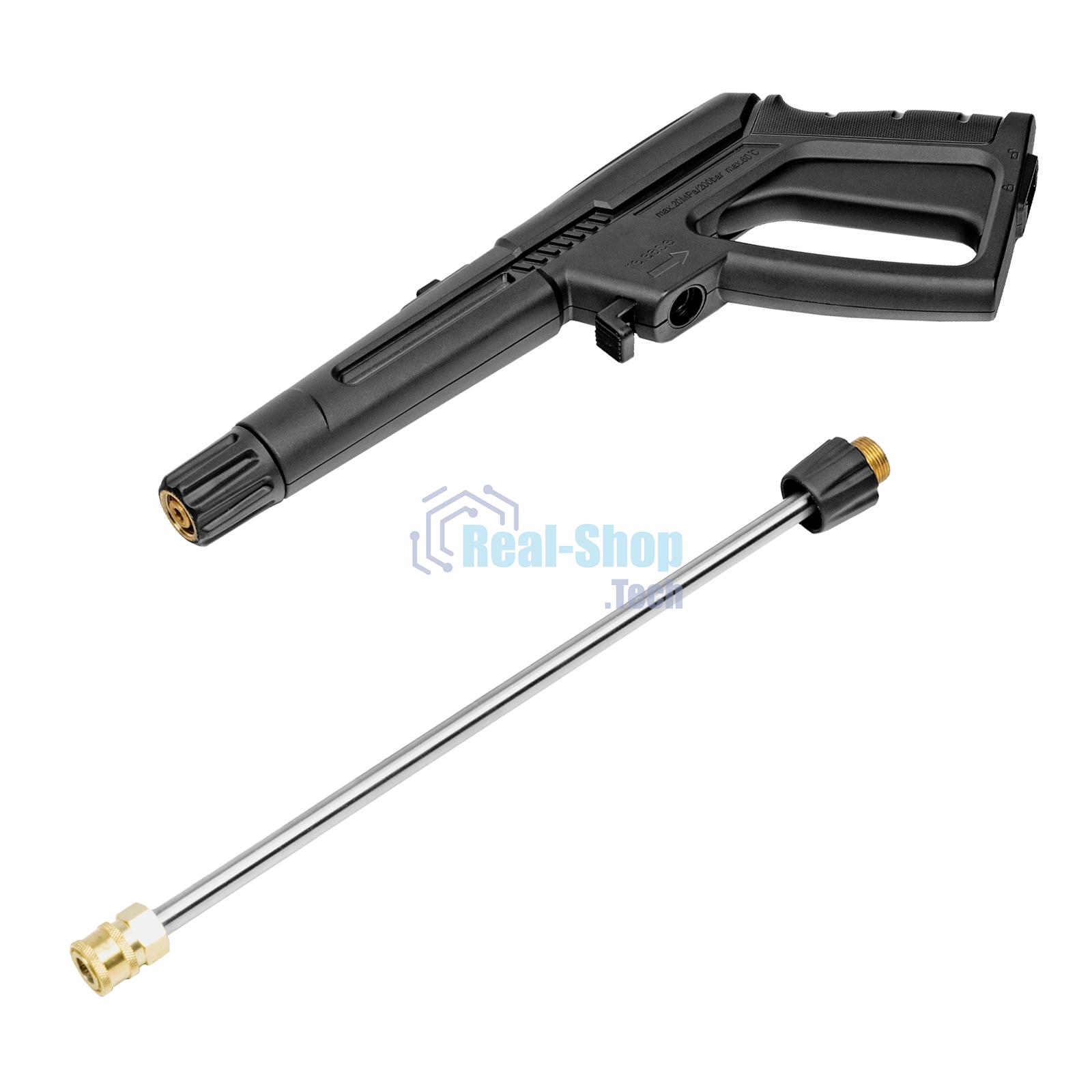 Моечная машина высокого давления Denzel R-180iD, 2000 Вт, 180 бар, 420 л/ч, асинх. двиг., бараб.