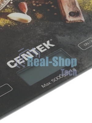 Весы кухонные Centek CT-2462 серебристый