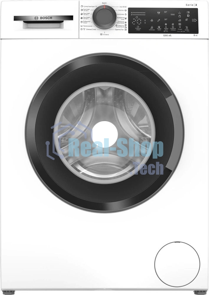Стиральная машина Bosch WLZ24200ME белый, загрузка фронтальная 8 кг, 1200 об/мин, класс A+++
