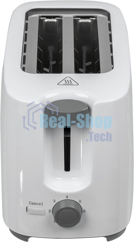 Тостер Vitek VT-1587 белый, 700 Вт, 2 слота