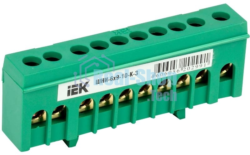Шина IEK YNN10-69-10KD-K06 PE 