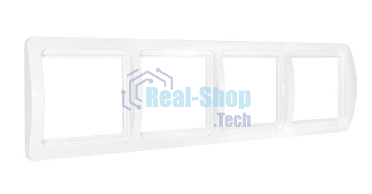 Рамка 4-м Валери гор. бел. UNIVersal ВР004Г