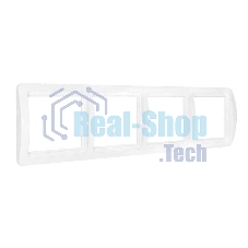 Рамка 4-м Валери гор. бел. UNIVersal ВР004Г