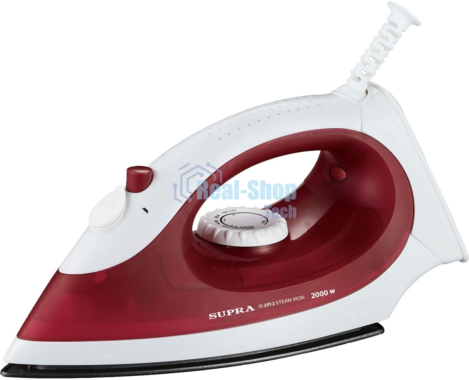 Утюг SUPRA IS-2012 2000Вт красный/белый