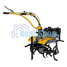 Мотоблок Denzel DPT-370X 7 л.с., диск.сцеп, шир 90 см, глуб 35 см, фрез 3х4, ВОМ, передачи 3В/1Н