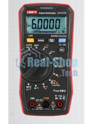 Цифровой мультиметр UNI-T UT117C Bluetooth 60000 отсчетов True RMS