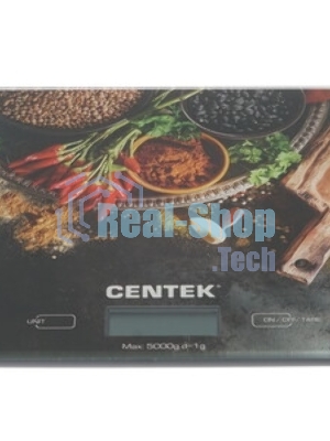 Весы кухонные Centek CT-2462 серебристый