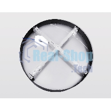 Потолочный светодиодный светильник Ambrella light FV5534 BK черный LED 60W 4200K D500*58 (Без ПДУ)