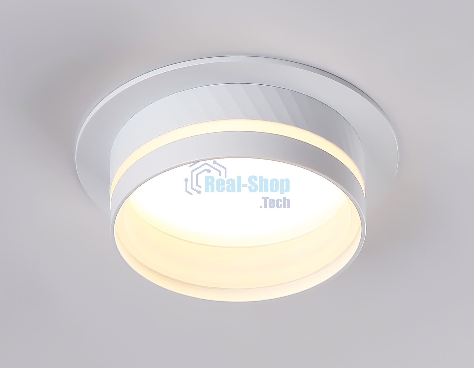 Светильник Ambrella light TN5218 WH белый GX53 D110*50
