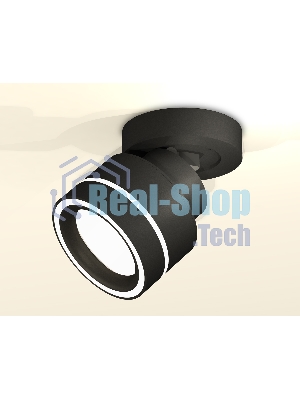 Светильник Ambrella Light XM8102023 SBK/FR черный песок/белый матовый GX53 (A2229, A2106, C8102, N8434)