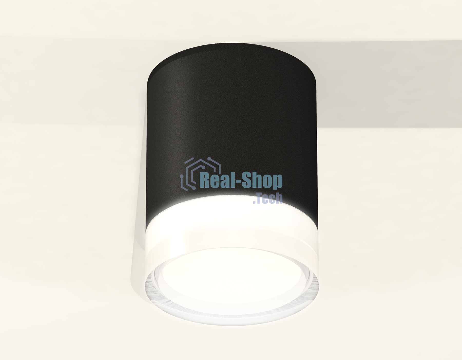 Светильник Ambrella Light XS6302064 SBK/FR/CL черный песок/белый матовый/прозрачный MR16 GU5.3 (C6302, N6241)