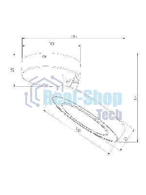 Spila белый 12W 4200К (25105/LED)/Светильник накладной белый