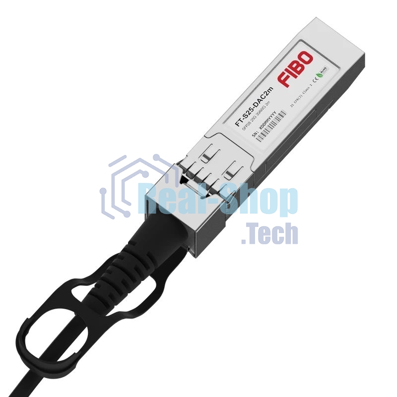 Кабель FIBO FT-S25-DAC2m SFP28 DAC модуль, медный кабель Belden, 2 метр