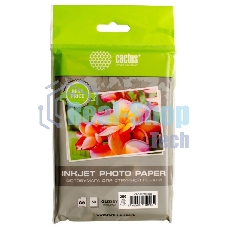 Фотобумага Cactus CS-GA620050ED/200г/м2/50л./белый глянцевое для струйной печати
