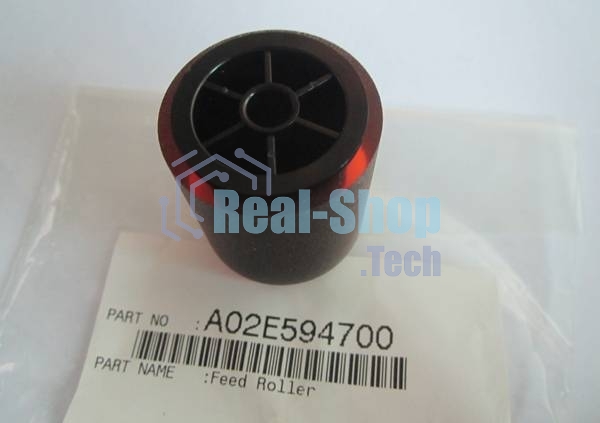 Ролик подачи обходного лотка Konica-Minolta bizhub C203/C220/C253/C280/C353/C360/mc8650 (A02E594700)