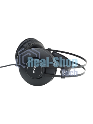 Проводные наушники AKG K52 черный, полноразмерные, Jack 3.5 мм
